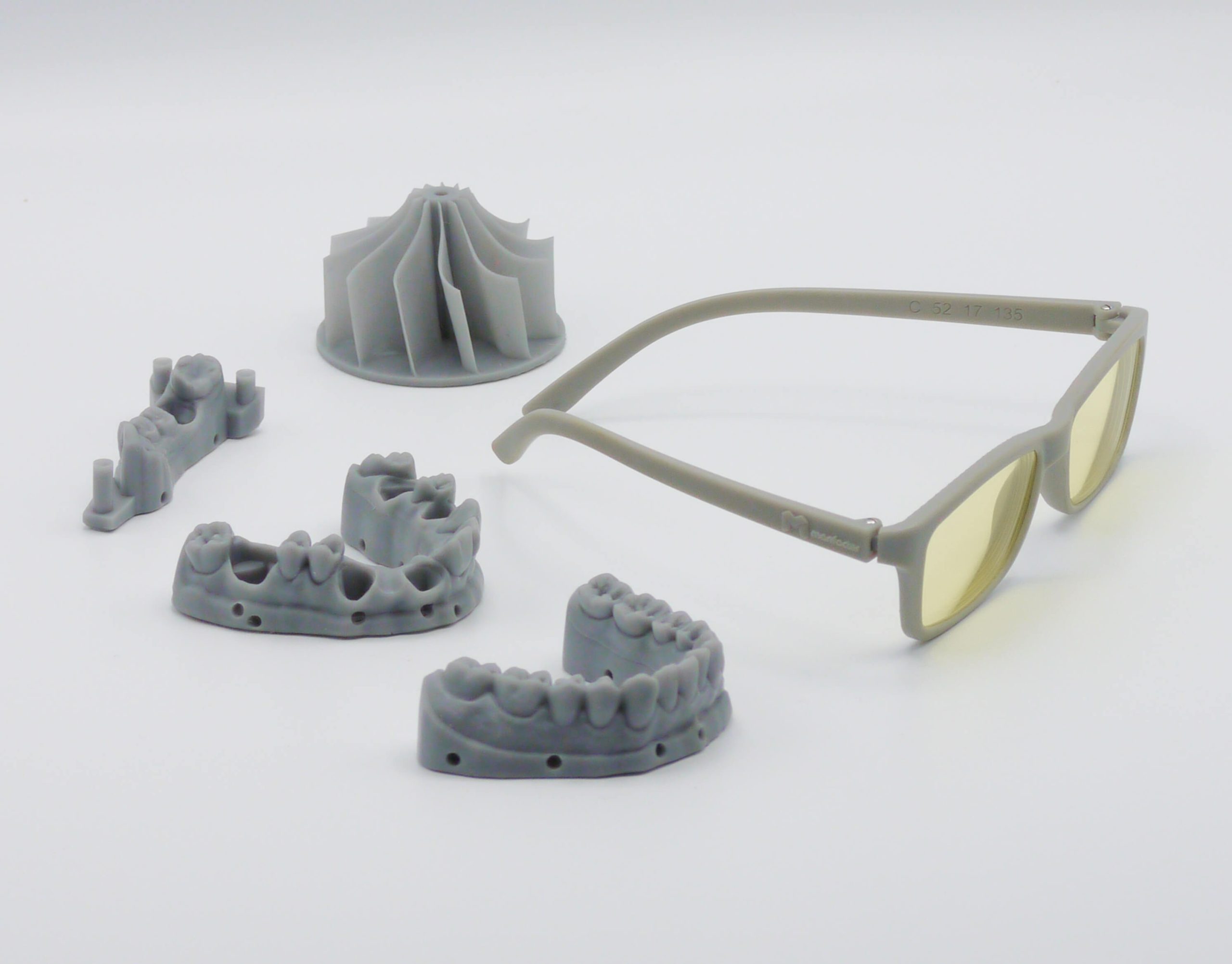 sla-printed-parts-white-background